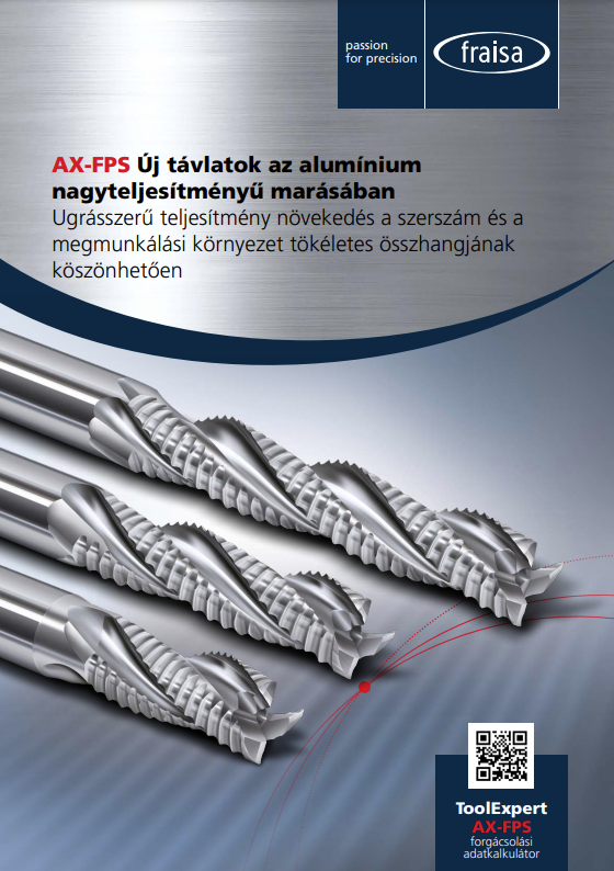 [Frissítés] Alumínium nagyteljesítményű marása AX-FPS