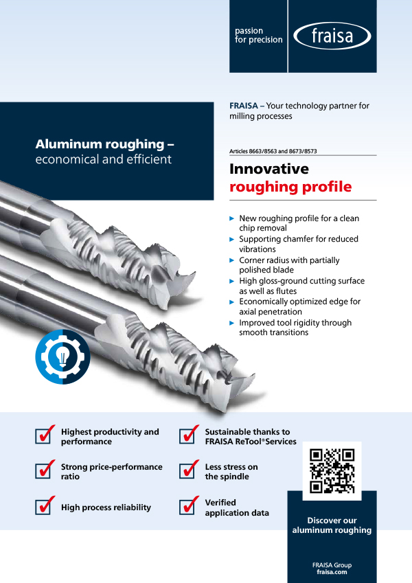 Innovative roughing profile
