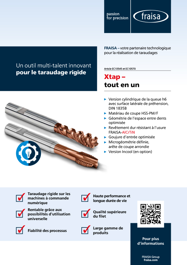 Xtap pour le taraudage rigide