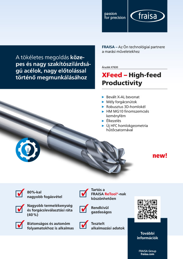 XFeed – High Feed Productivity