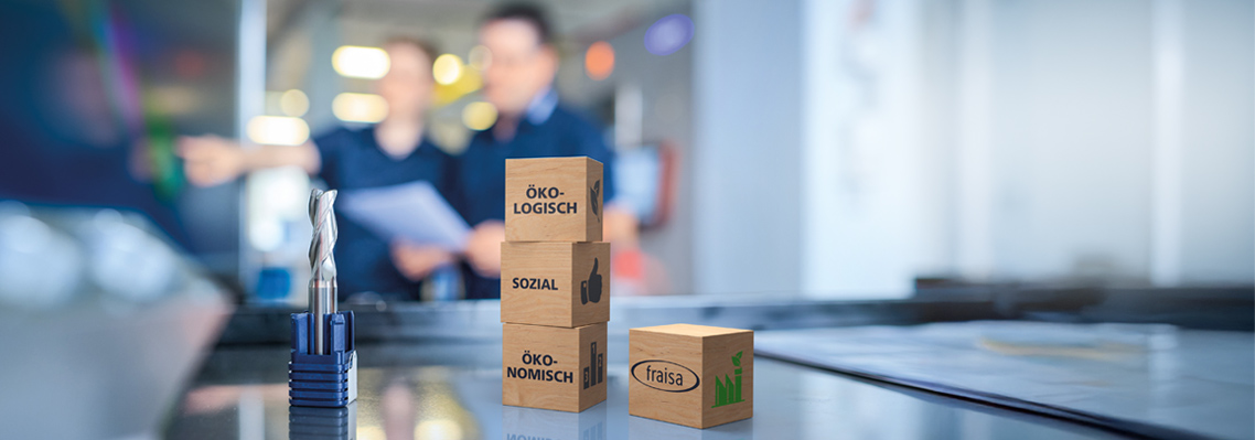 Dreifach nachhaltig.<br/>Messbar wirksam.<br/><span class='text-fraisa'>ökologisch <span class='fraisaRed'>|</span> sozial <span class='fraisaRed'>|</span> ökonomisch</span><br/>Unser Weg in die Zukunft.