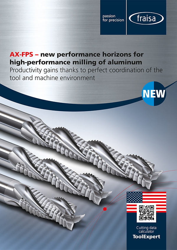 High-performance milling of aluminium AX-FPS (US Version)