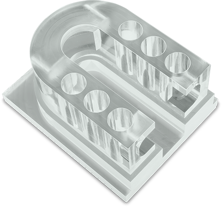 Plexiglas component