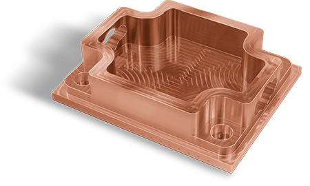 Component copper Cu-HCP